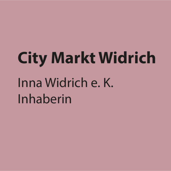 City Markt Widrich